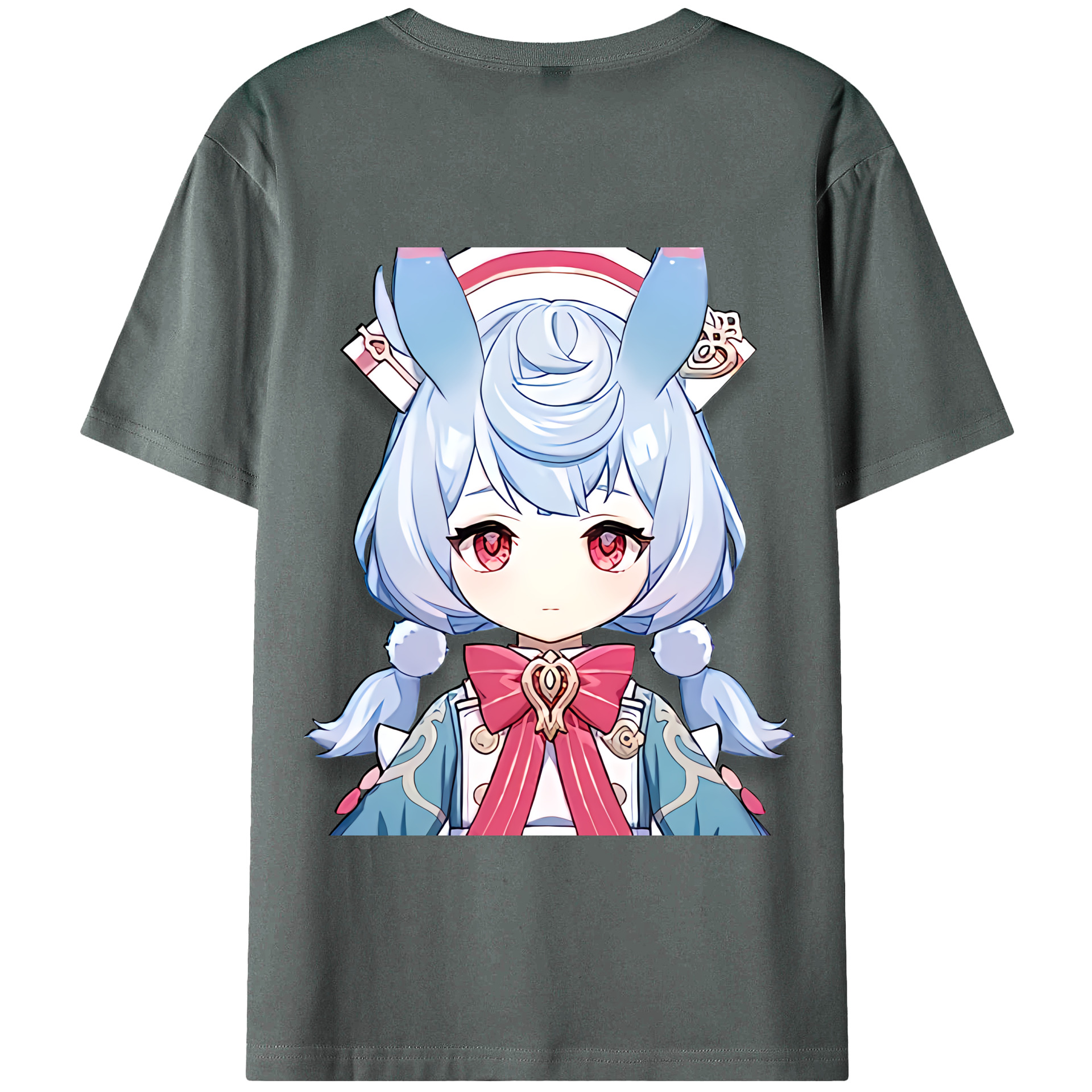 げんし神 シゲウィン genshin Shigewin 綿100％半袖Tシャツ（背面プリント）